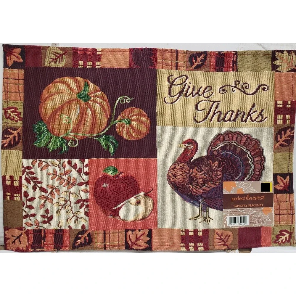Set of 2 Tapestry Placemats,13
